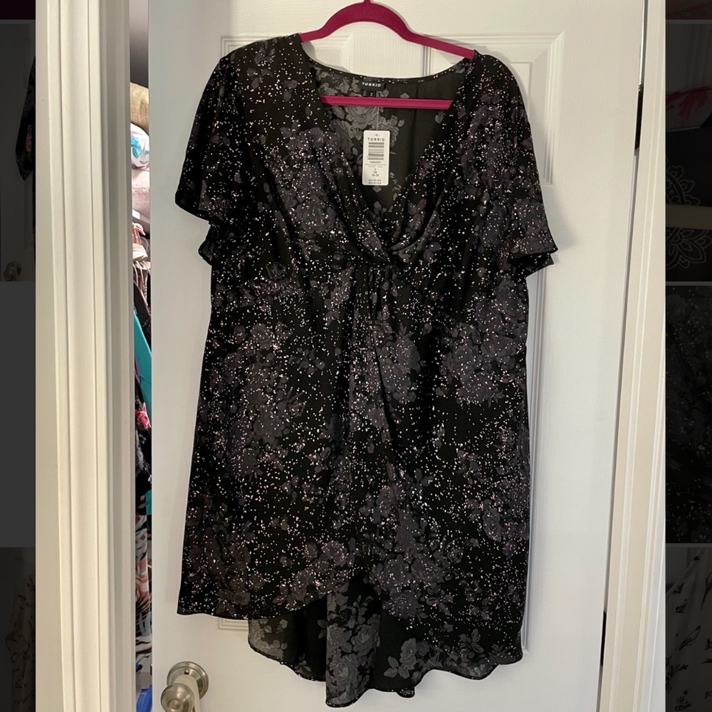 Torrid Floral Shirt  Sz 2